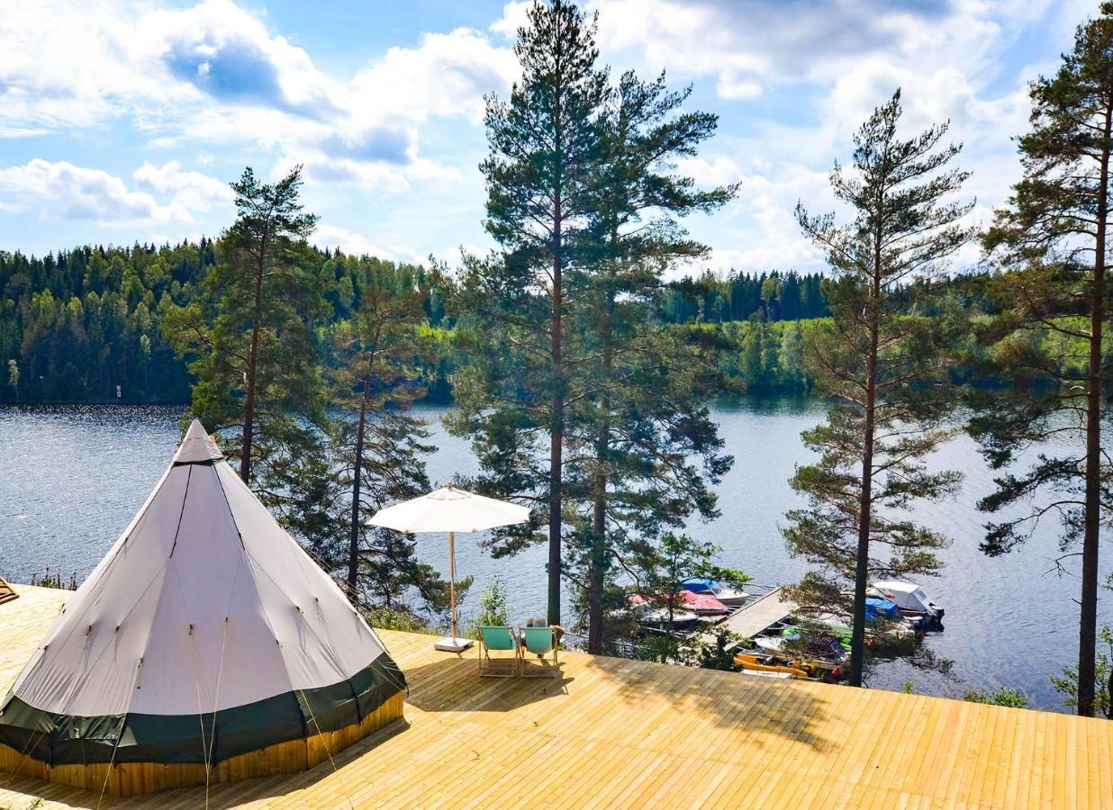 Arjaeng Camping & Stugor Sommarvik Ngoại thất bức ảnh